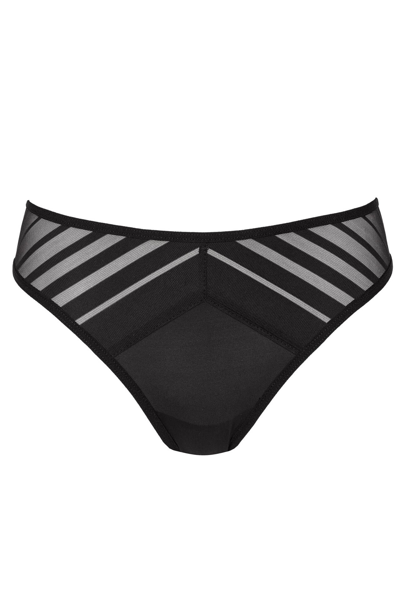 Luna lace and tulle black briefs (Discount Group B) | Gorteks | MySalvio