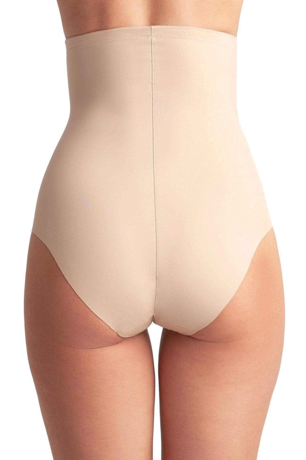 Vala beige high-waisted shaping briefs (Discount Group A) | Gorteks | MySalvio