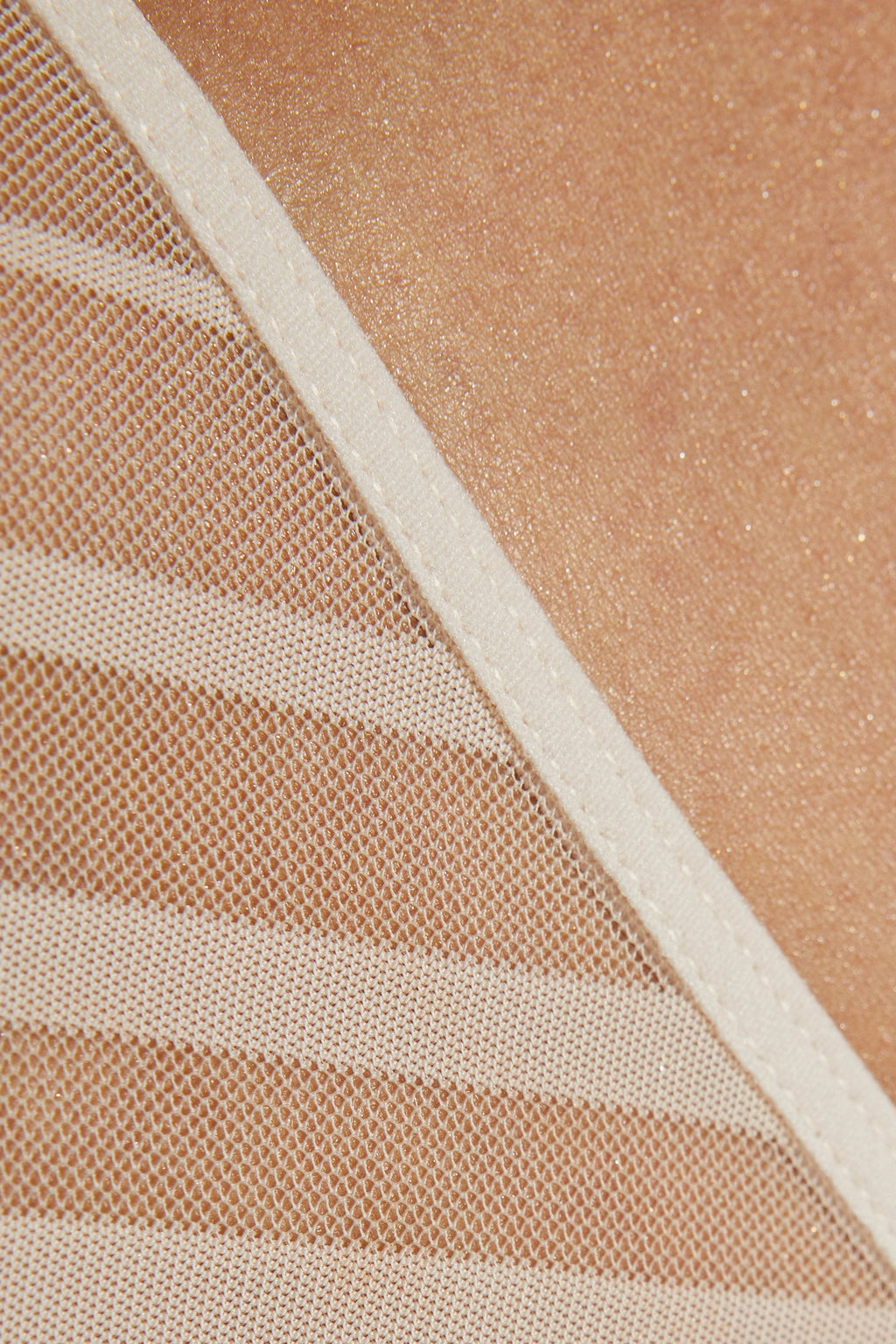 Luna lace and tulle briefs beige (Discount Group B) | Gorteks | MySalvio