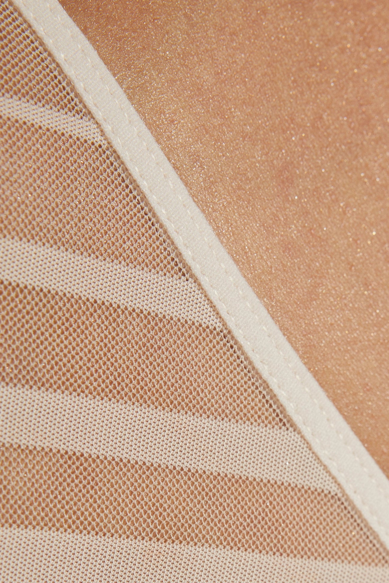 Luna lace and tulle briefs beige (Discount Group B) | Gorteks | MySalvio
