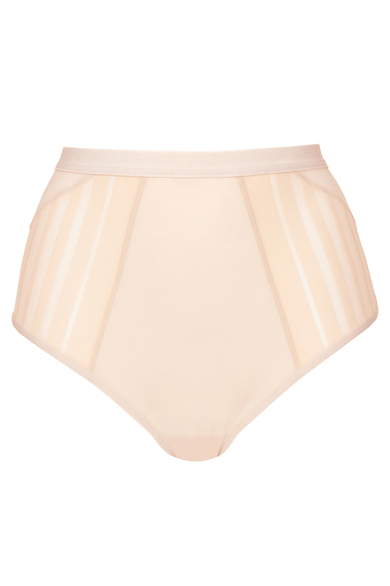 Luna high-waisted briefs (beige) (Discount Group B) | Gorteks | MySalvio