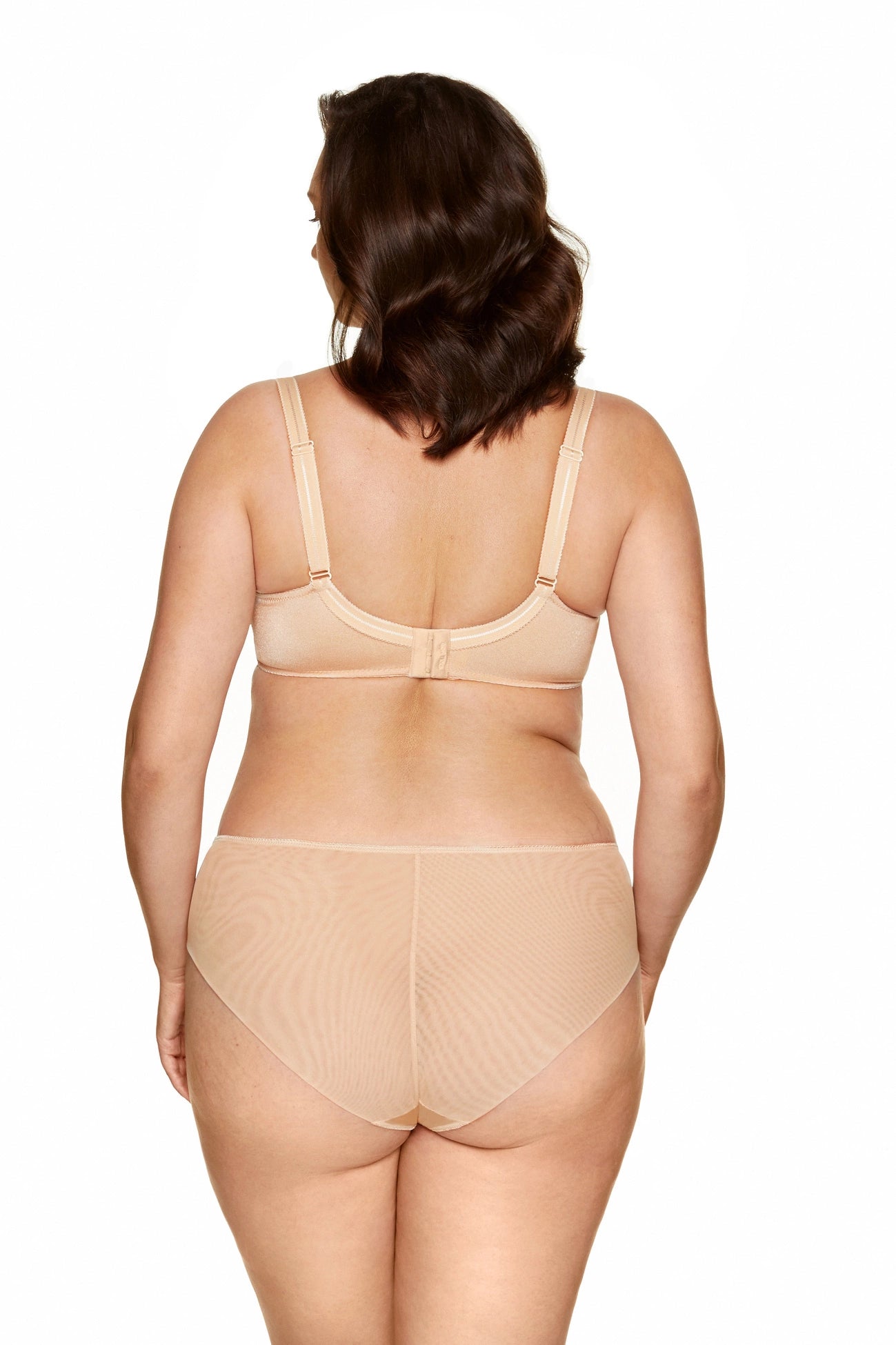 Pamela soft embroidered bra beige (Discount Group A) | Gorteks | MySalvio
