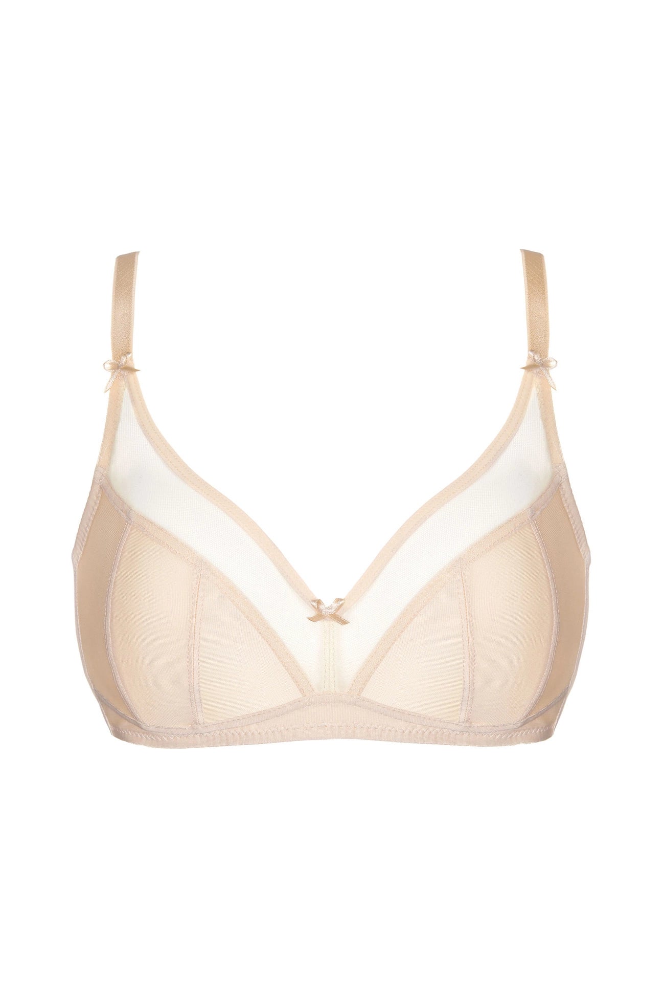 Zara soft bra without underwire beige (Discount Group A) | Gorteks | MySalvio