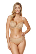 Yvette padded lace bra beige (Discount Group A) | Gorteks | MySalvio