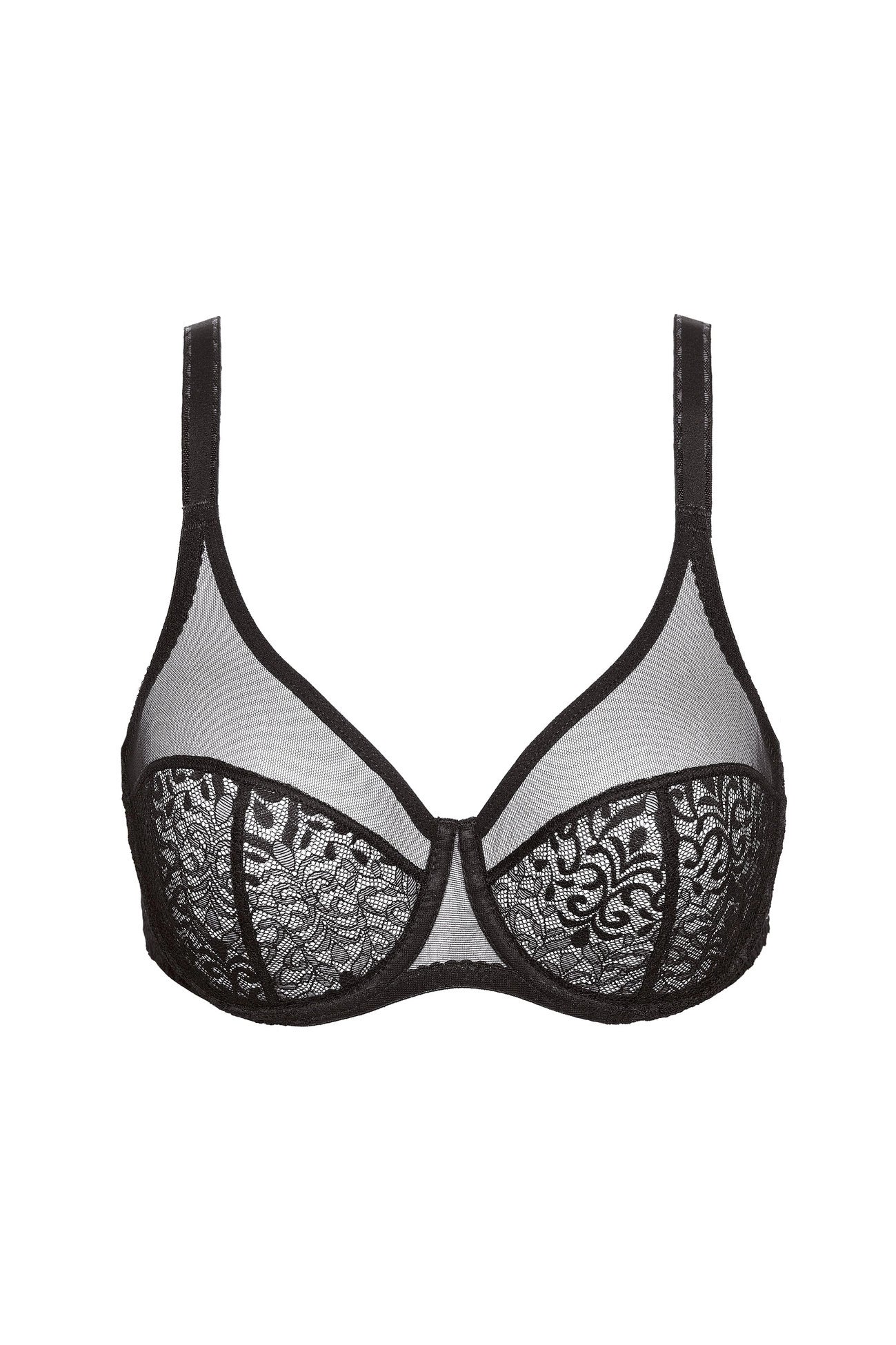Gabi soft lace bra black (Discount Group B) | Gorteks | MySalvio