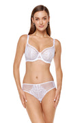 Angel soft embroidered bra white (Discount Group A) | Gorteks | MySalvio