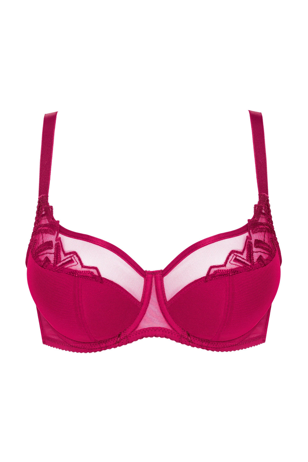 Angel fuchsia semi-padded bra (Discount Group A) | Gorteks | MySalvio