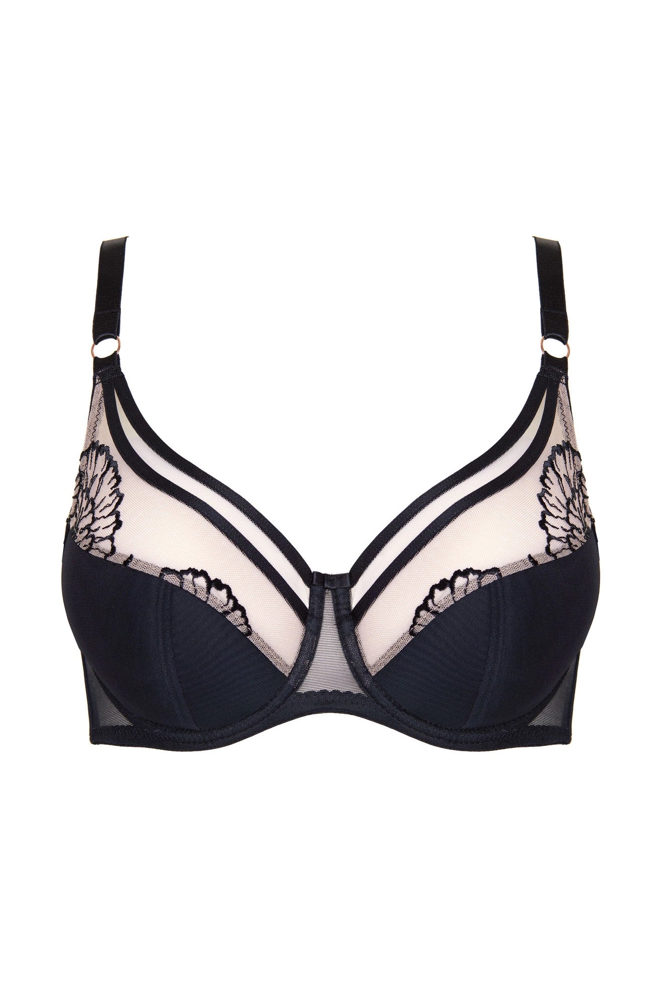 Kala semi-padded bra black (Discount Group A) | Gorteks | MySalvio