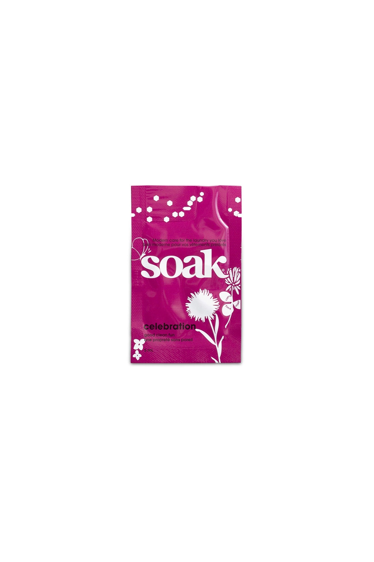 Soak veļas mazgāšanas līdzeklis 5 ml – Celebration (Atlaides grupa C) | Gorteks | MySalvio