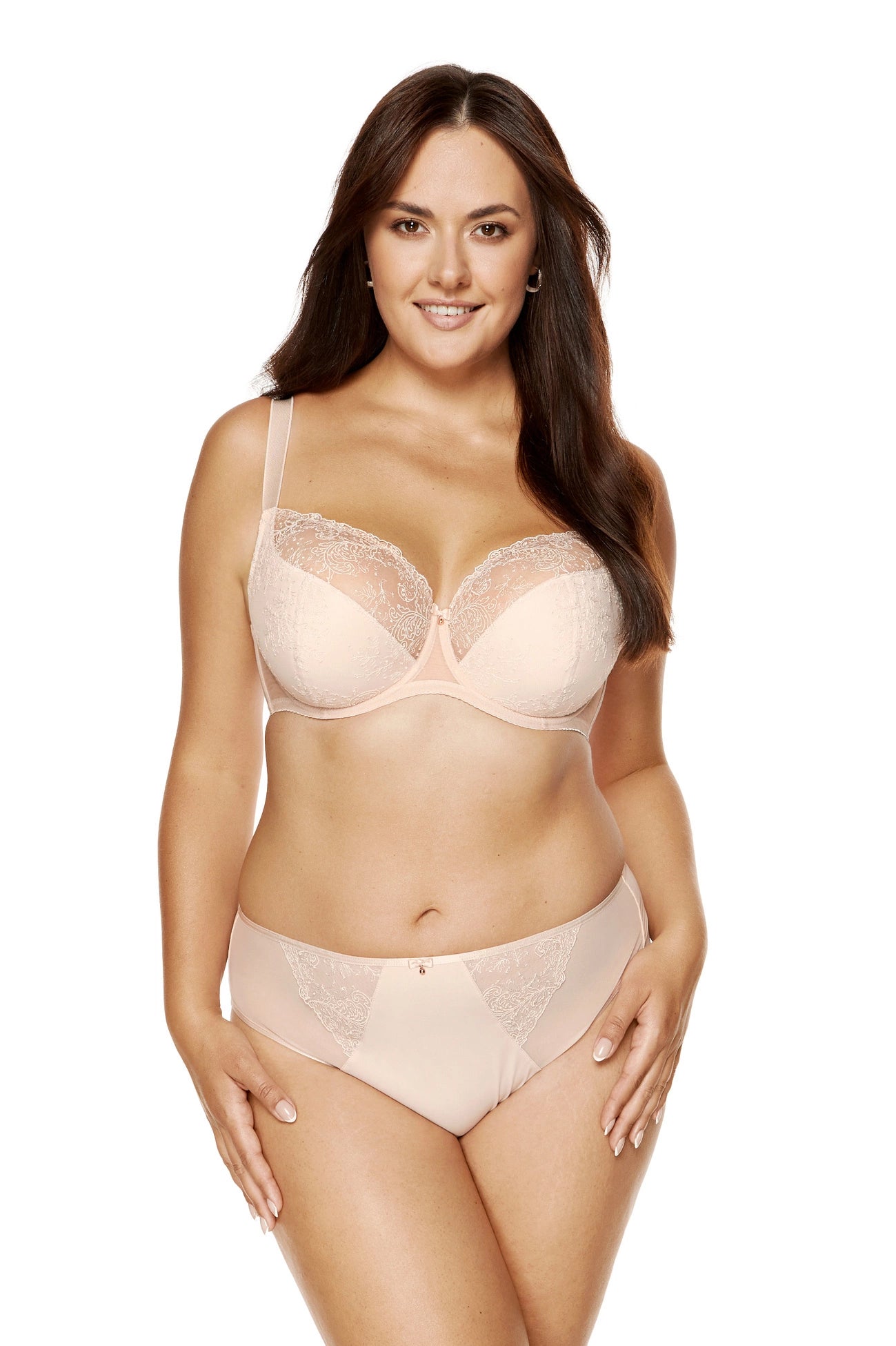 Charme semi-padded bra (beige) (Discount Group A) | Gorteks | MySalvio
