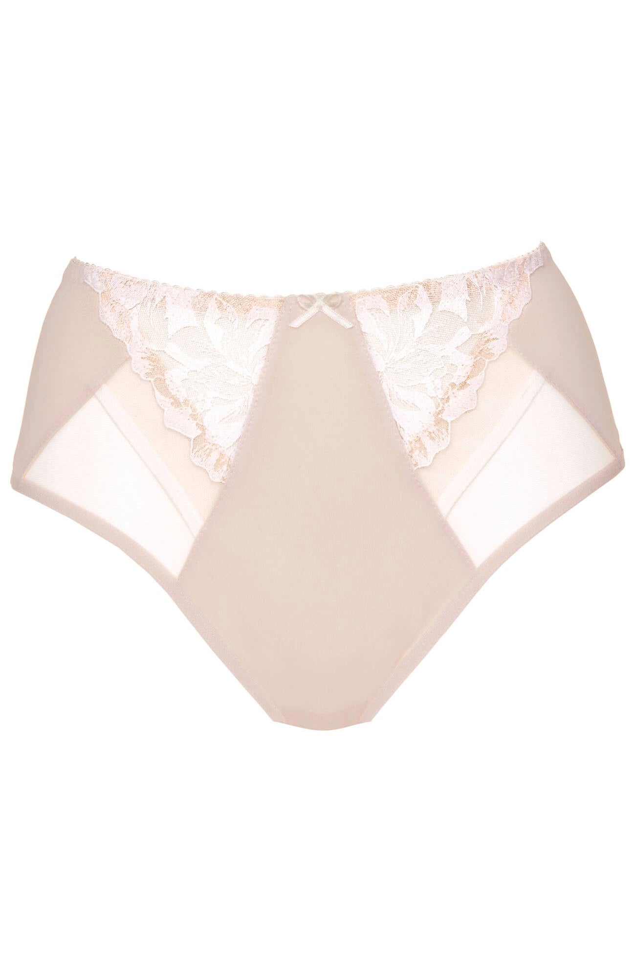 Egerie high-waisted briefs with decorative embroidery beige (Discount Group B) | Gorteks | MySalvio