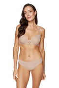 Carolina padded smooth bra (beige) (Discount Group B) | Gorteks | MySalvio