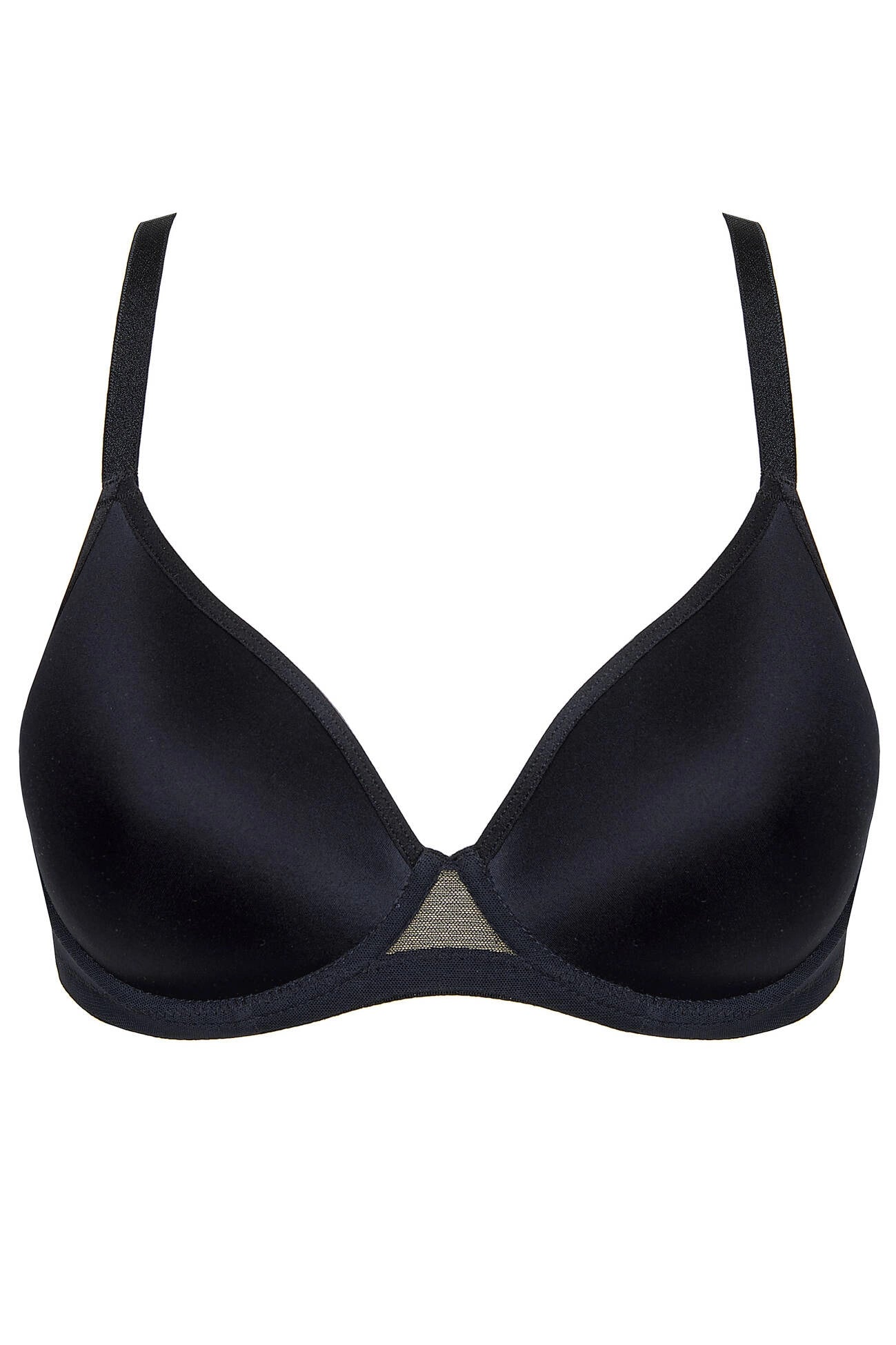 Madlene smooth padded bra black (Discount Group A) | Gorteks | MySalvio