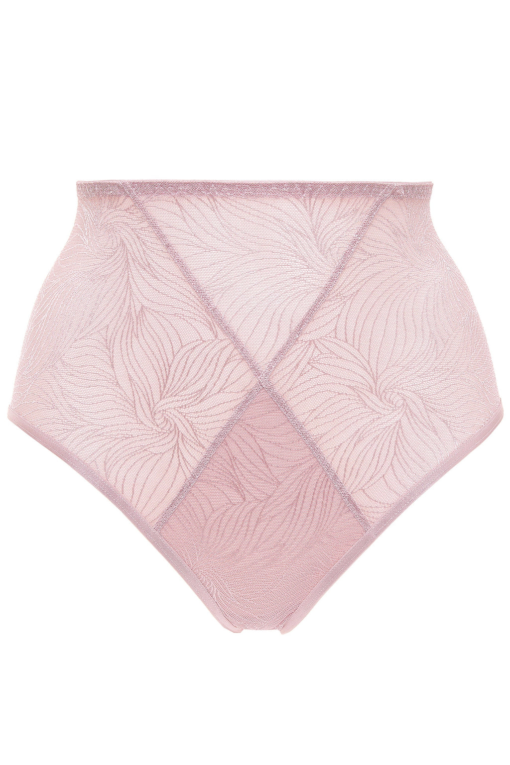 Cate high-waisted lace briefs (pink) (Discount Group B) | Gorteks | MySalvio