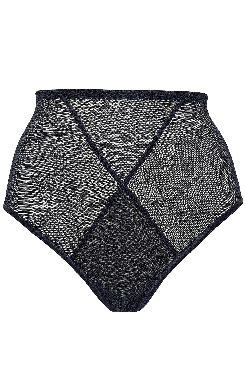 Cate high-waisted lace briefs black (Discount Group B) | Gorteks | MySalvio