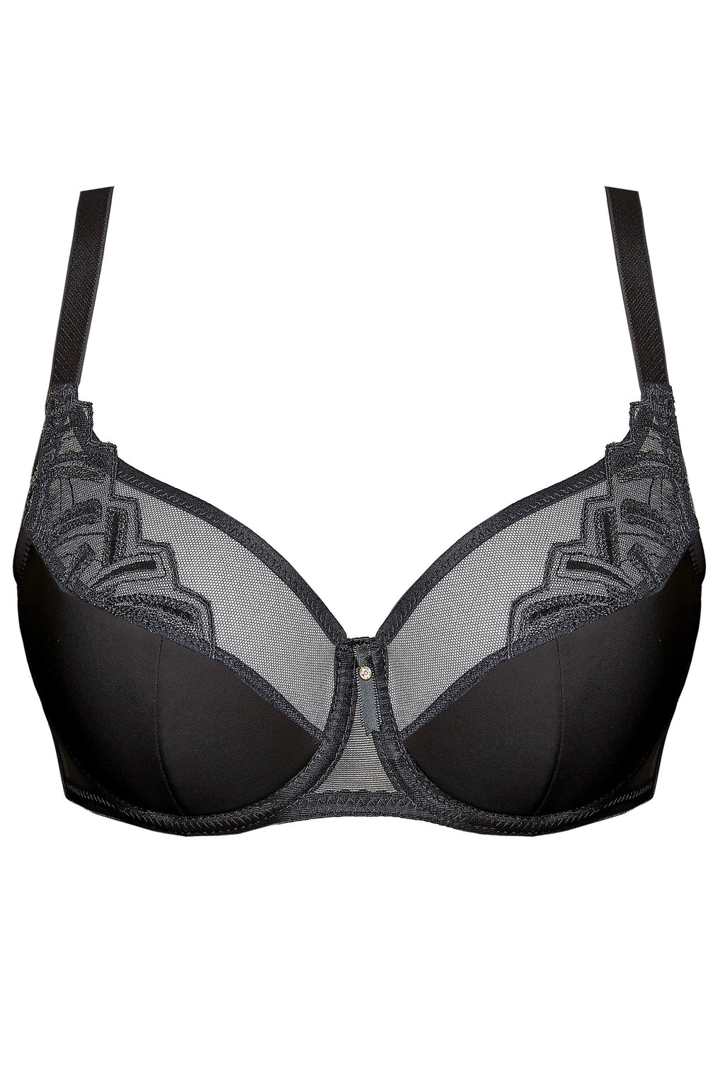 Angel semi-padded bra black (Discount Group A) | Gorteks | MySalvio