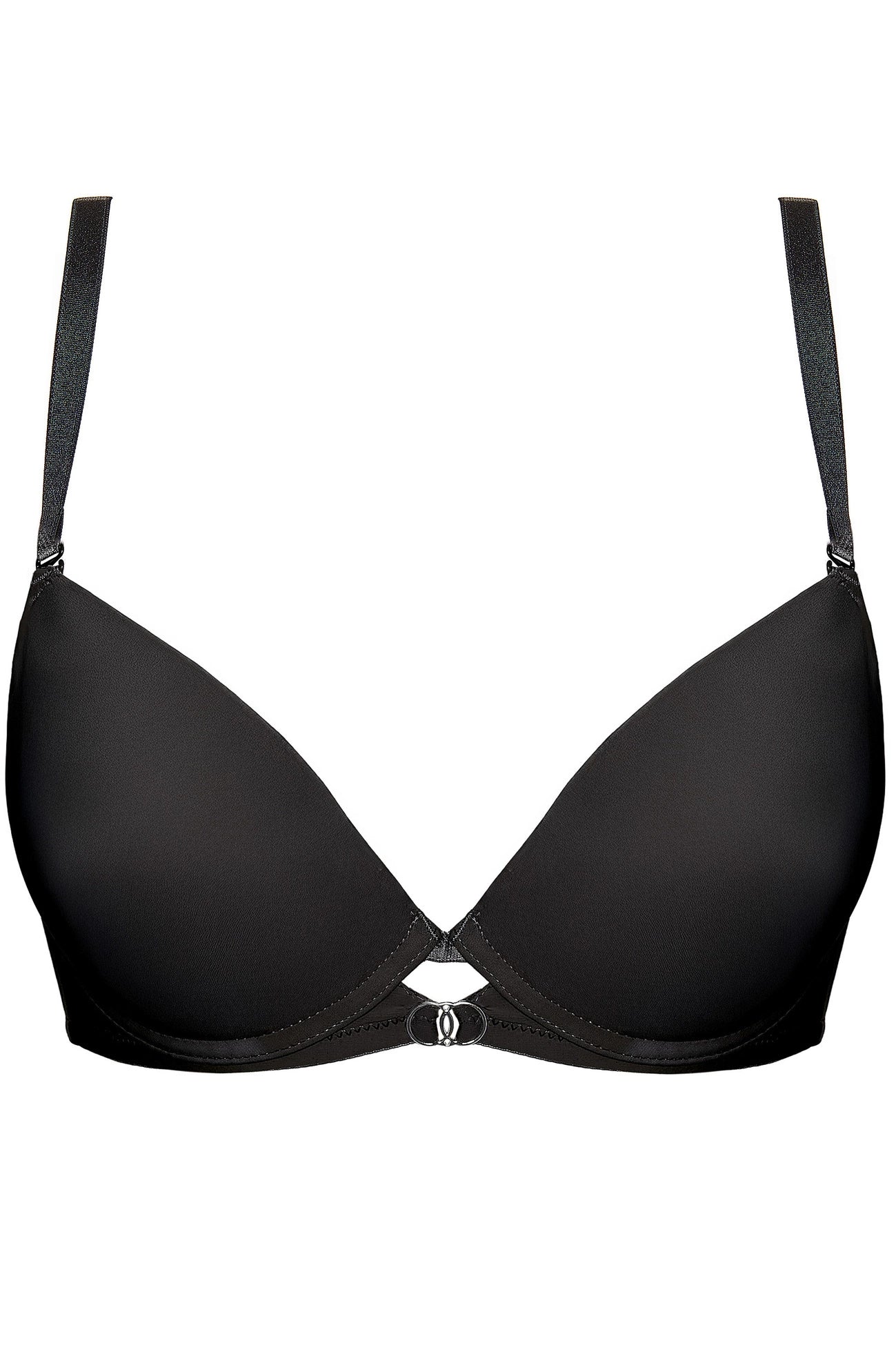 Melody push-up bra smooth black (Discount Group B) | Gorteks | MySalvio