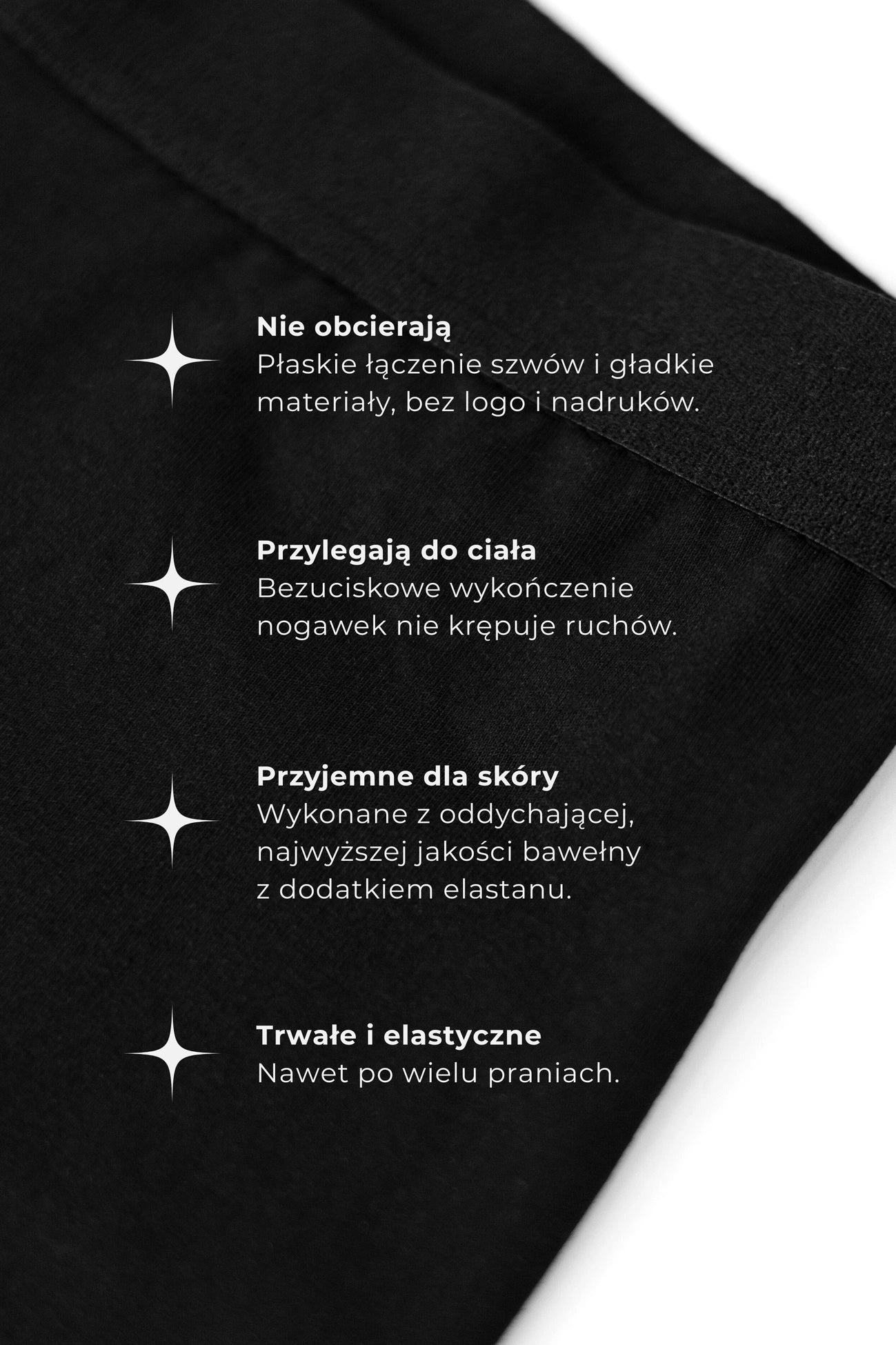 Basic men's cotton boxers (black 3-pack) (Discount Group A) | Gorteks | MySalvio