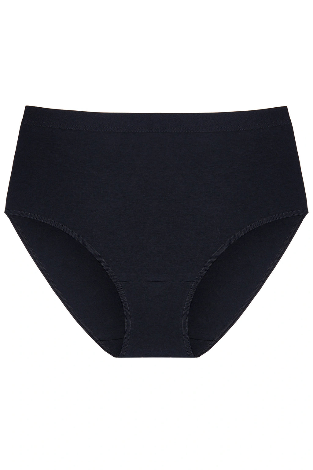 Sara High-Waist Cotton Briefs (Black, 3-Pack) (Discount Group B) | Gorteks | MySalvio