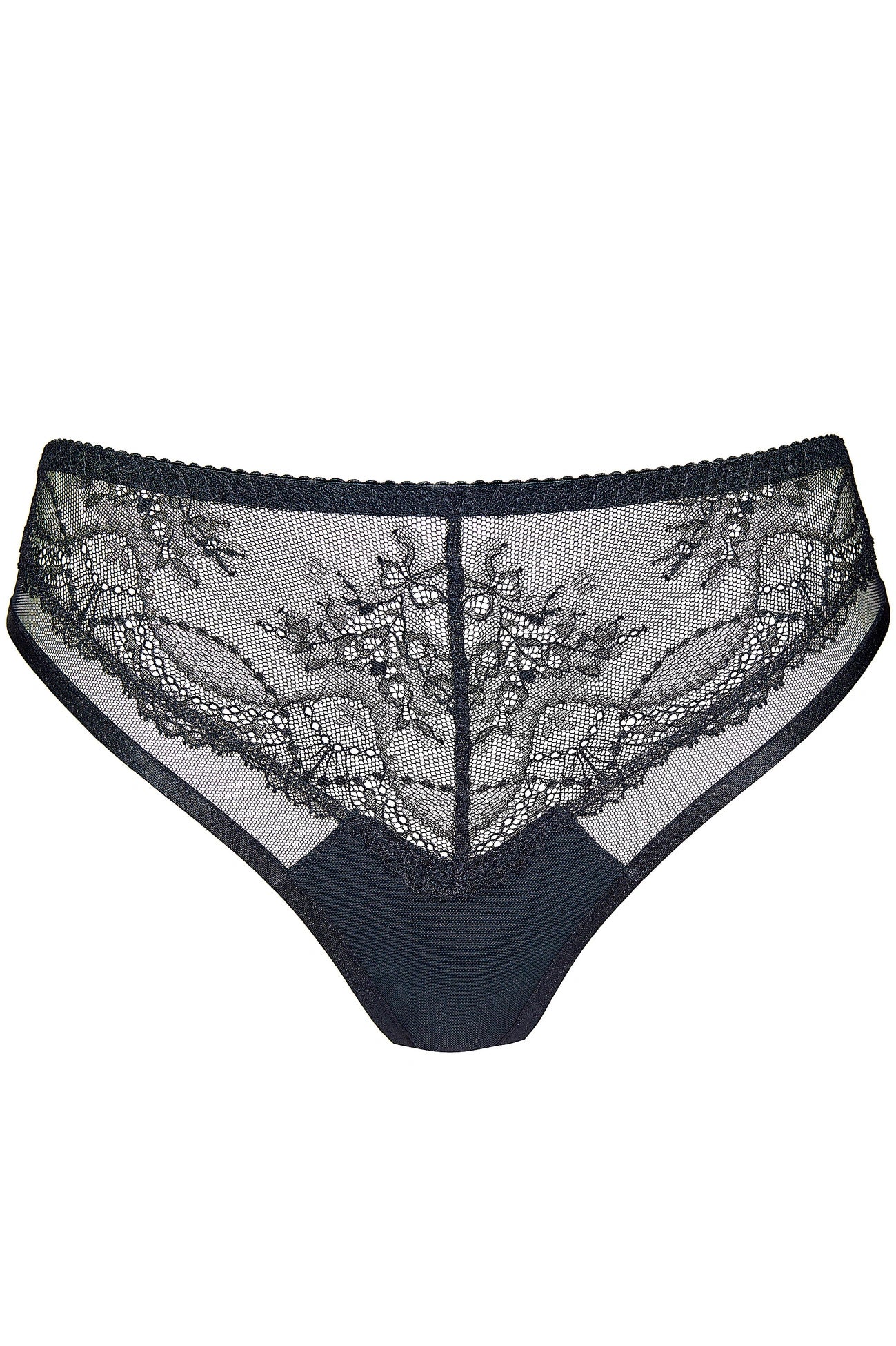 Sophie Lace Thong (Black) (Discount Group B) | Gorteks | MySalvio