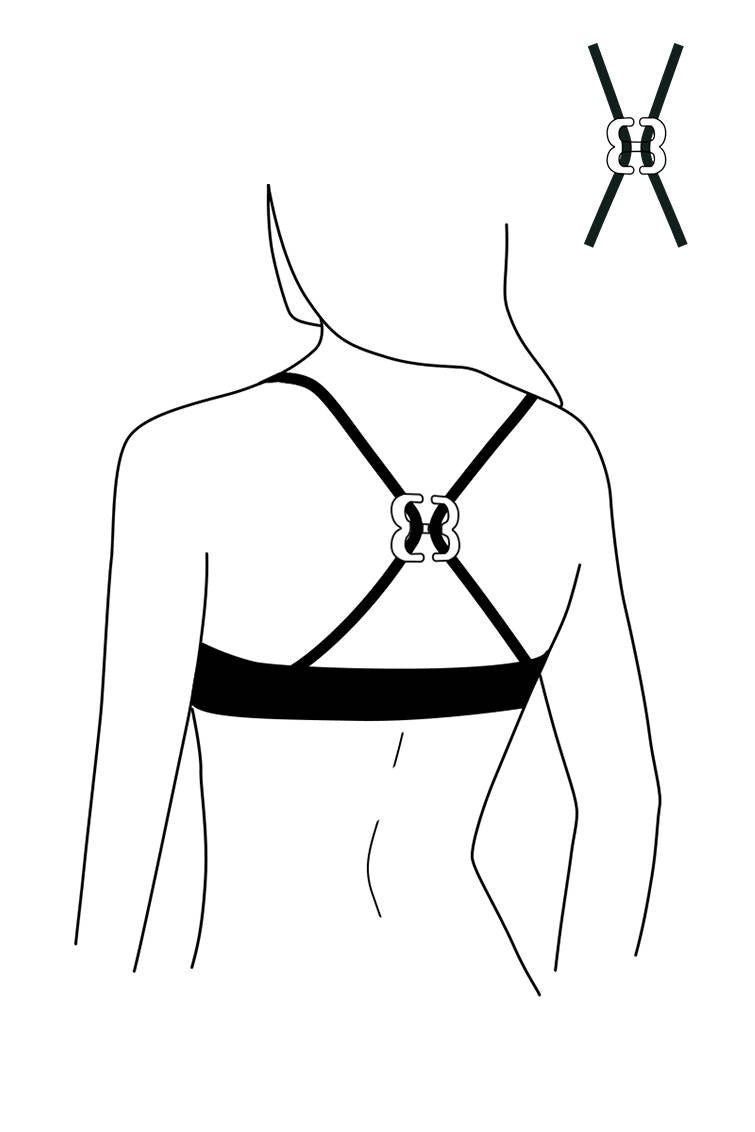 Transparent bra strap clip (Discount Group B) | Gorteks | MySalvio