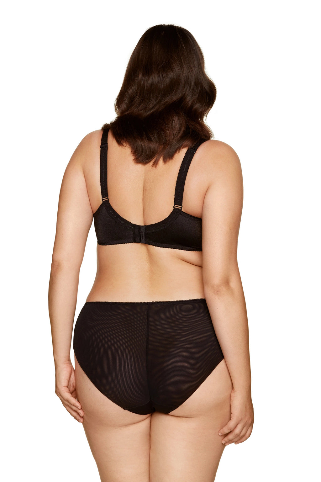 Pamela soft embroidered bra black (Discount Group A) | Gorteks | MySalvio