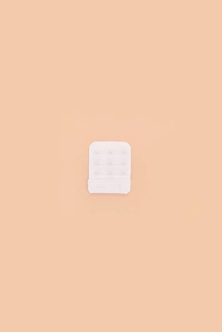 Bra extender 3-hook white (Discount Group C) | Gorteks | MySalvio
